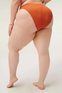 GA-SALE Bikini Bottoms ALWAYS FITS GOOD WAIST CHEEKY | CINNAMON001