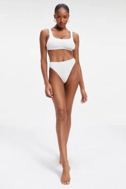 GOOD AMERICAN ALWAYS FITS GOOD WAIST CHEEKY | IVORY001