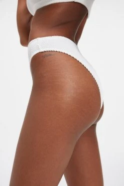 GOOD AMERICAN ALWAYS FITS GOOD WAIST CHEEKY | IVORY001