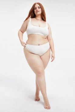 GOOD AMERICAN ALWAYS FITS GOOD WAIST CHEEKY | IVORY001