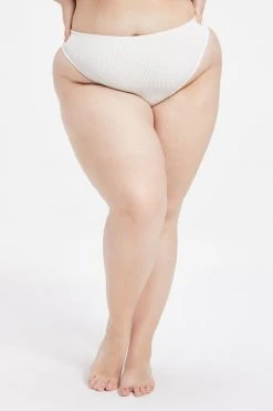 GOOD AMERICAN ALWAYS FITS GOOD WAIST CHEEKY | IVORY001