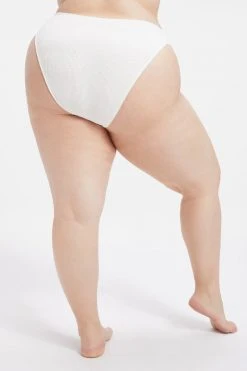 GOOD AMERICAN ALWAYS FITS GOOD WAIST CHEEKY | IVORY001