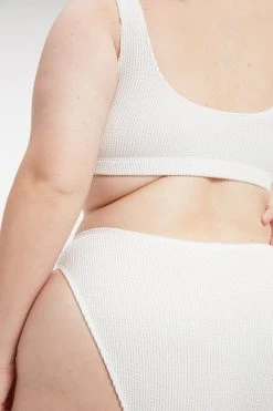 GOOD AMERICAN ALWAYS FITS GOOD WAIST CHEEKY | IVORY001