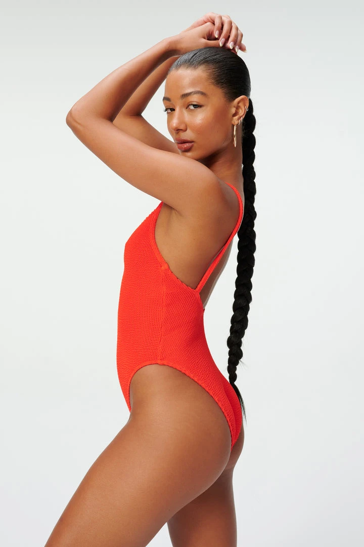 Brand new ⭐ GOOD AMERICAN ALWAYS FITS ONE-PIECE | BRIGHT POPPY002 🛒 12 GOOD AMERICAN ALWAYS FITS ONE-PIECE | BRIGHT POPPY002