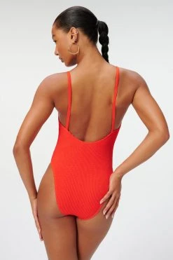 Brand new ⭐ GOOD AMERICAN ALWAYS FITS ONE-PIECE | BRIGHT POPPY002 🛒 28 GOOD AMERICAN ALWAYS FITS ONE-PIECE | BRIGHT POPPY002