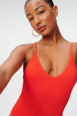 Brand new ⭐ GOOD AMERICAN ALWAYS FITS ONE-PIECE | BRIGHT POPPY002 🛒 30 GOOD AMERICAN ALWAYS FITS ONE-PIECE | BRIGHT POPPY002