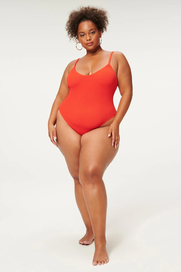 Brand new ⭐ GOOD AMERICAN ALWAYS FITS ONE-PIECE | BRIGHT POPPY002 🛒 3 GOOD AMERICAN ALWAYS FITS ONE-PIECE | BRIGHT POPPY002