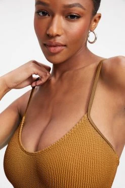 GOOD AMERICAN One-Pieces ALWAYS FITS ONE-PIECE | BRONZE BROWN001