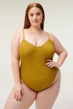 GA-SALE One-Pieces ALWAYS FITS ONE-PIECE | DIRTY OLIVE001