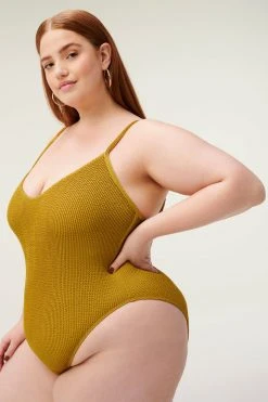 GA-SALE One-Pieces ALWAYS FITS ONE-PIECE | DIRTY OLIVE001