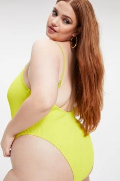 GOOD AMERICAN ALWAYS FITS ONE-PIECE | ELECTRIC YELLOW001 One-Pieces