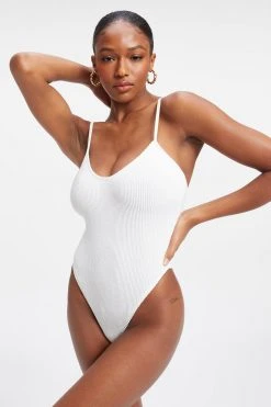 GOOD AMERICAN ALWAYS FITS ONE-PIECE | IVORY001 One-Pieces
