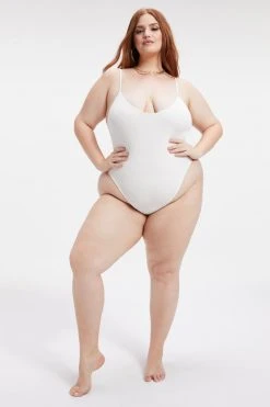 GOOD AMERICAN ALWAYS FITS ONE-PIECE | IVORY001 One-Pieces