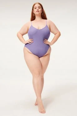 GOOD AMERICAN ALWAYS FITS ONE-PIECE | LILAC MIST001