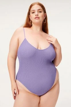 GOOD AMERICAN ALWAYS FITS ONE-PIECE | LILAC MIST001