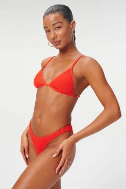 Outlet 🧨 GOOD AMERICAN ALWAYS FITS PERFECT FIT TOP | BRIGHT POPPY 002 Bikini Tops 🥰 26 GOOD AMERICAN ALWAYS FITS PERFECT FIT TOP | BRIGHT POPPY 002 Bikini Tops