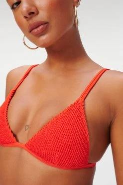 Outlet 🧨 GOOD AMERICAN ALWAYS FITS PERFECT FIT TOP | BRIGHT POPPY 002 Bikini Tops 🥰 27 GOOD AMERICAN ALWAYS FITS PERFECT FIT TOP | BRIGHT POPPY 002 Bikini Tops