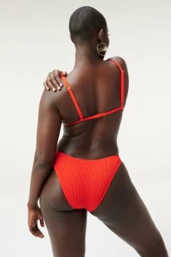 Outlet 🧨 GOOD AMERICAN ALWAYS FITS PERFECT FIT TOP | BRIGHT POPPY 002 Bikini Tops 🥰 31 GOOD AMERICAN ALWAYS FITS PERFECT FIT TOP | BRIGHT POPPY 002 Bikini Tops