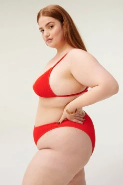 Outlet 🧨 GOOD AMERICAN ALWAYS FITS PERFECT FIT TOP | BRIGHT POPPY 002 Bikini Tops 🥰 38 GOOD AMERICAN ALWAYS FITS PERFECT FIT TOP | BRIGHT POPPY 002 Bikini Tops