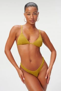 GA-SALE ALWAYS FITS PERFECT FIT TOP | DIRTY OLIVE001 Bikini Tops