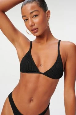 GOOD AMERICAN Bikini Tops ALWAYS FITS PERFECT FIT TOP | BLACK001
