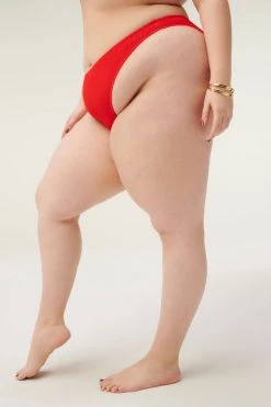 GOOD AMERICAN ALWAYS FITS BETTER CHEEKY | BRIGHT POPPY002