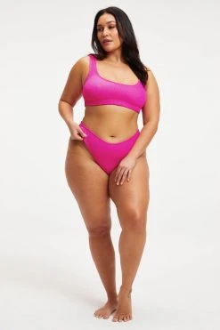 GOOD AMERICAN ALWAYS FITS BETTER CHEEKY | HAWAIIAN PINK001