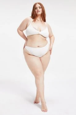 GOOD AMERICAN ALWAYS FITS BETTER CHEEKY | IVORY001 Bikini Bottoms