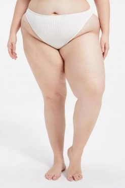 GOOD AMERICAN ALWAYS FITS BETTER CHEEKY | IVORY001 Bikini Bottoms
