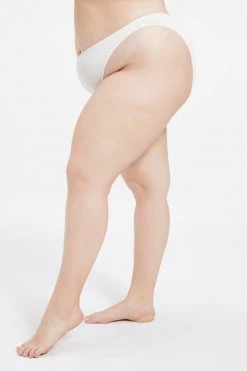 GOOD AMERICAN ALWAYS FITS BETTER CHEEKY | IVORY001 Bikini Bottoms