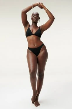 GOOD AMERICAN ALWAYS FITS BETTER CHEEKY | BLACK001 Bikini Bottoms