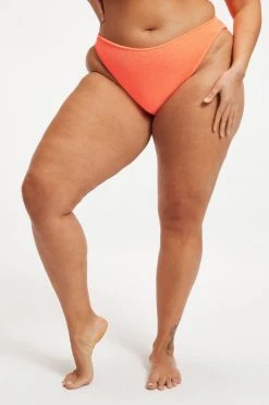 GOOD AMERICAN ALWAYS FITS BETTER CHEEKY | ORANGE CREAM001 Bikini Bottoms