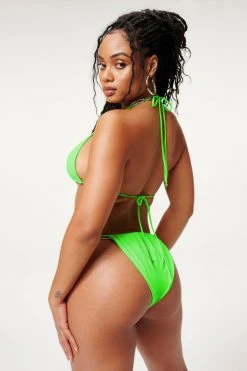 GA-SALE TINY TIES TOP | CHARTREUSE003