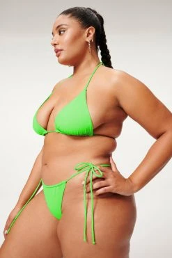 GA-SALE TINY TIES TOP | CHARTREUSE003