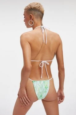 Cheap ๐ฏ GA-SALE Bikini Tops TINY TIES TOP | GREEN MARBLE001 ๐ฏ 13 GA-SALE Bikini Tops TINY TIES TOP | GREEN MARBLE001