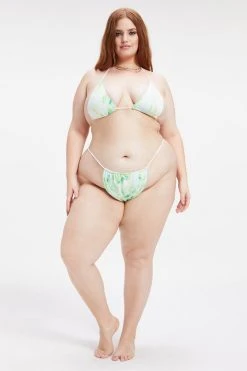 Cheap ๐ฏ GA-SALE Bikini Tops TINY TIES TOP | GREEN MARBLE001 ๐ฏ 14 GA-SALE Bikini Tops TINY TIES TOP | GREEN MARBLE001