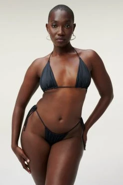 Best reviews of 🌟 GOOD AMERICAN TINY TIES TOP | BLACK001 Bikini Tops 🎁 25 GOOD AMERICAN TINY TIES TOP | BLACK001 Bikini Tops