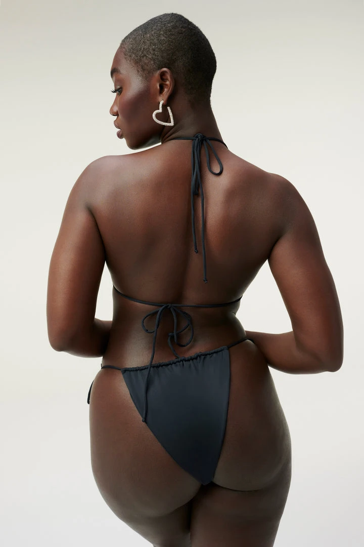 Best reviews of 🌟 GOOD AMERICAN TINY TIES TOP | BLACK001 Bikini Tops 🎁 10 GOOD AMERICAN TINY TIES TOP | BLACK001 Bikini Tops