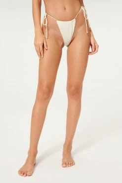GOOD AMERICAN TINY TIES BOTTOM | IVORY001 Bikini Bottoms