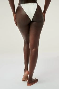 GOOD AMERICAN TINY TIES BOTTOM | IVORY001 Bikini Bottoms