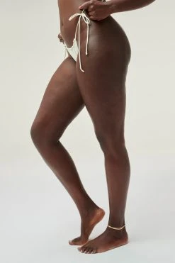 GOOD AMERICAN TINY TIES BOTTOM | IVORY001 Bikini Bottoms