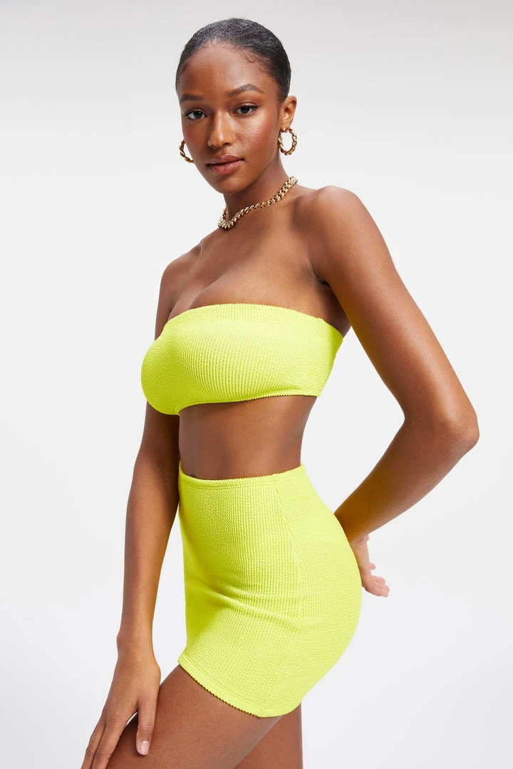 Outlet โญ GOOD AMERICAN ๐ Bikini Tops ALWAYS FITS BETTER BAND TOP | ELECTRIC YELLOW001 ๐งจ 10 GOOD AMERICAN Bikini Tops ALWAYS FITS BETTER BAND TOP | ELECTRIC YELLOW001