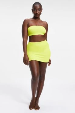 Outlet โญ GOOD AMERICAN ๐ Bikini Tops ALWAYS FITS BETTER BAND TOP | ELECTRIC YELLOW001 ๐งจ 21 GOOD AMERICAN Bikini Tops ALWAYS FITS BETTER BAND TOP | ELECTRIC YELLOW001