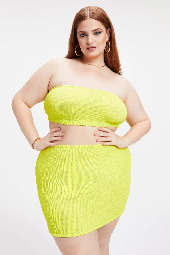 Outlet โญ GOOD AMERICAN ๐ Bikini Tops ALWAYS FITS BETTER BAND TOP | ELECTRIC YELLOW001 ๐งจ 14 GOOD AMERICAN Bikini Tops ALWAYS FITS BETTER BAND TOP | ELECTRIC YELLOW001