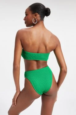 GOOD AMERICAN Bikini Tops ALWAYS FITS BETTER BAND TOP | SUMMER GREEN002