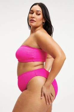 Cheapest 🎉 GOOD AMERICAN Bikini Tops ALWAYS FITS BETTER BAND TOP | HAWAIIAN PINK001 🌟 20 GOOD AMERICAN Bikini Tops ALWAYS FITS BETTER BAND TOP | HAWAIIAN PINK001