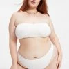 GA-SALE ALWAYS FITS BETTER BAND TOP | IVORY001 Bikini Tops