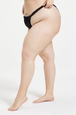 New 🥰 GOOD AMERICAN SHINE RUCHED BOTTOM | BLACK001 Bikini Bottoms 😉 27 GOOD AMERICAN SHINE RUCHED BOTTOM | BLACK001 Bikini Bottoms