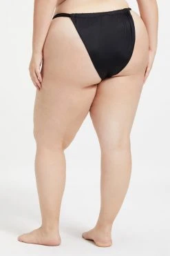 New 🥰 GOOD AMERICAN SHINE RUCHED BOTTOM | BLACK001 Bikini Bottoms 😉 28 GOOD AMERICAN SHINE RUCHED BOTTOM | BLACK001 Bikini Bottoms