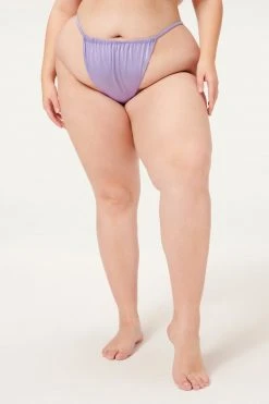 GA-SALE Bikini Bottoms SHINE RUCH PERFECT FIT BOTTOM | LILAC MIST001
